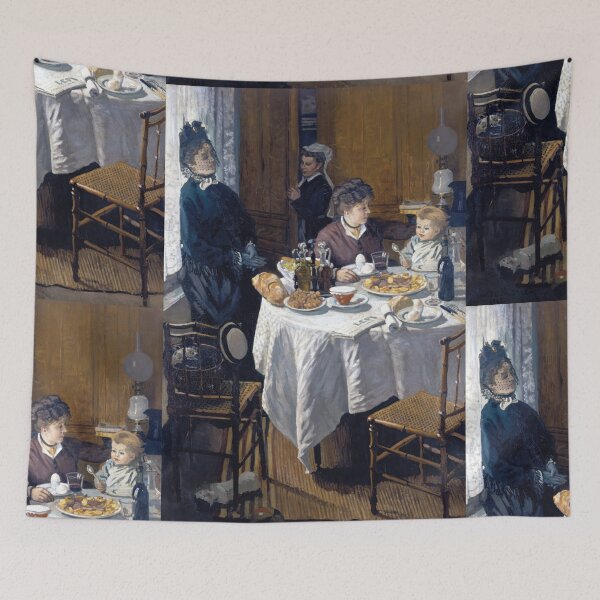 Item preview, The Luncheon by Claude Monet: Belle Époque Dining Room Poster designed and sold by artofuniverse.