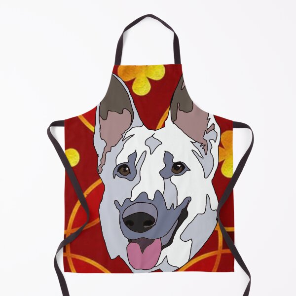 Item preview, German shepherd mutt Chinese new year designed and sold by LeahcarsArt.