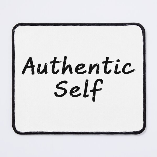 Item preview, Authentic Self - Minimalist Hand Lettered Brush Typography designed and sold by Dakson Design - Fantasy Art.