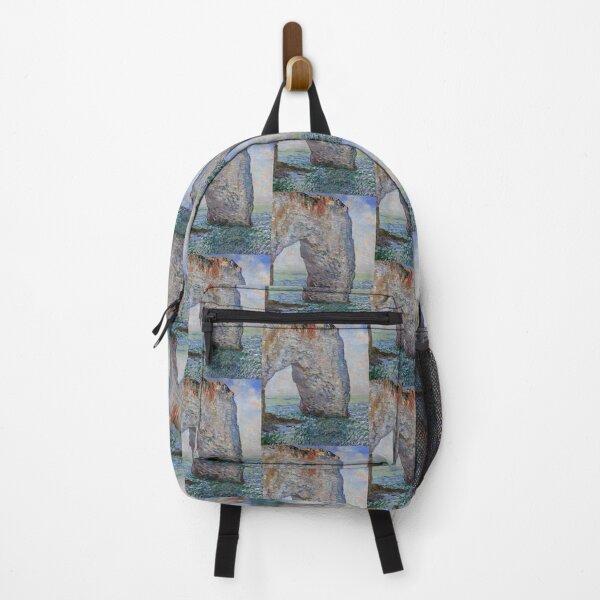 Item preview, The Manneporte Near Etretat by Claude Monet: Impressionist Coastal Cliff Poster designed and sold by artofuniverse.