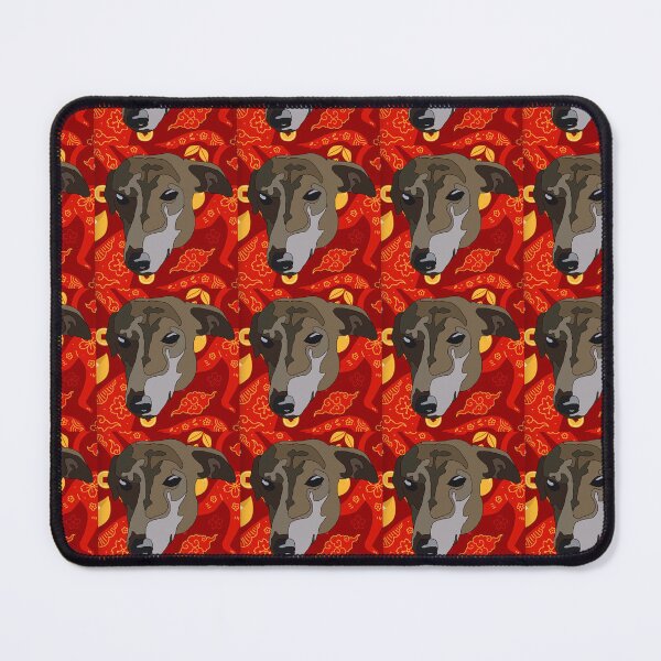 Item preview, Greyhound Chinese new year designed and sold by LeahcarsArt.