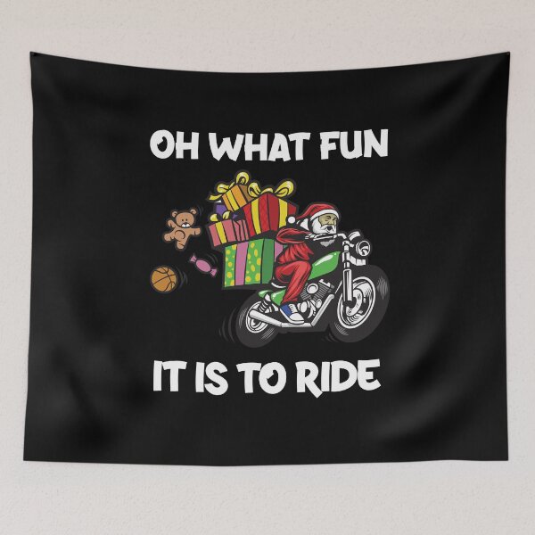Item preview, Biker Santa Motorcycle Merry Christmas designed and sold by JRRTs.