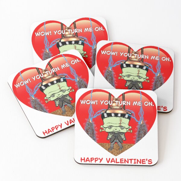 Item preview, Frankenstein Valentine 2 designed and sold by 3-Beans-Art.