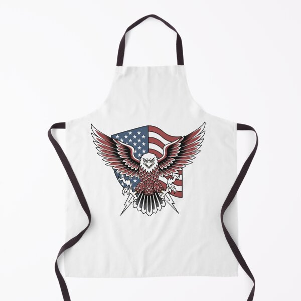 Item preview, Patriotic Eagle Lightning American Flag Graphic designed and sold by Merchifyme2000.