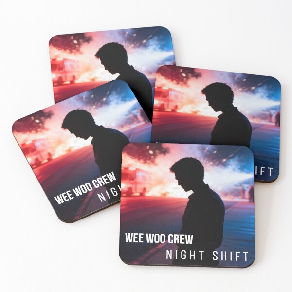 Item preview, Wee Woo Crew Night Shift EMT designed and sold by FreeFromDefault.