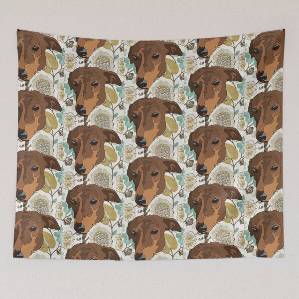 Item preview, Copy of Greyhound spring pattern designed and sold by LeahcarsArt.