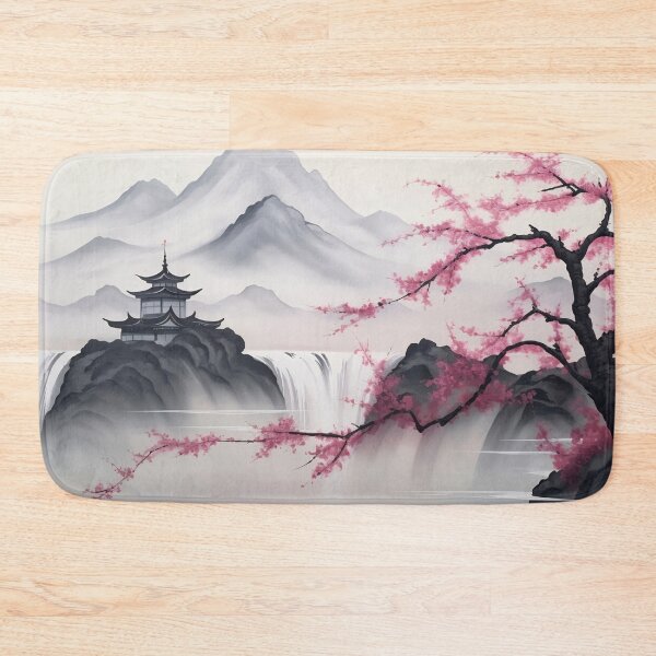 Item preview, Waterfall with tree in foreground designed and sold by anytka.