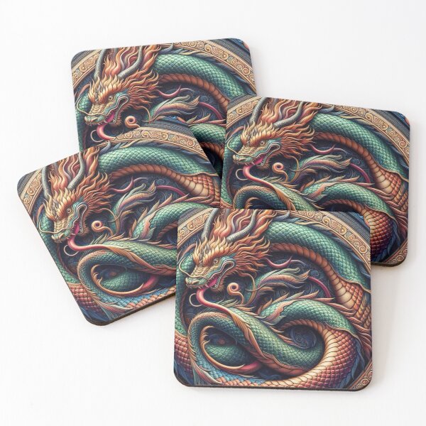 Item preview, Ornate Chinese Dragon designed and sold by TinCatOutPost.