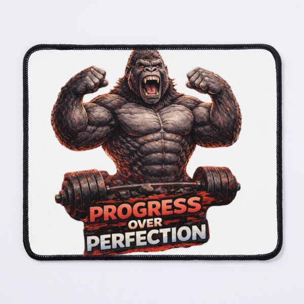 Item preview, Hardcore Gorilla Gym Motivation Design designed and sold by gabeszshop.