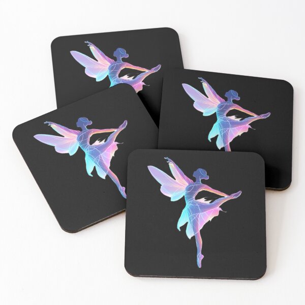 Item preview, Copy of  Neon Ballet dancing girl with wings designed and sold by Kat's Design Hub.