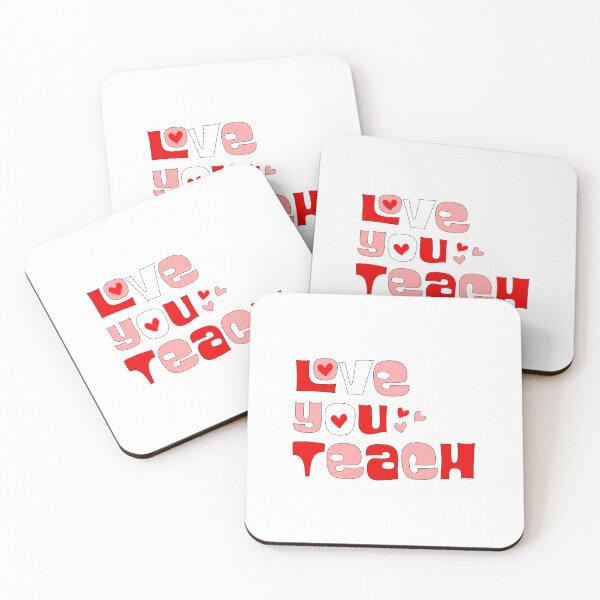 Item preview, Retro Love You Teach Heart Graphic - Teacher Appreciation designed and sold by DeeLulu.