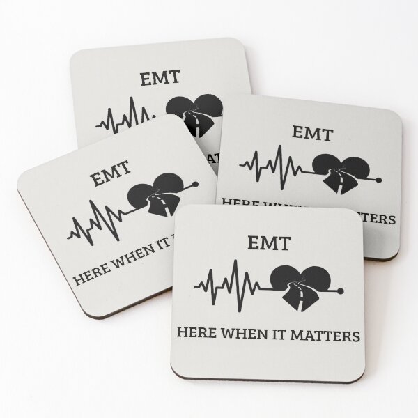 Item preview, Here When It Matters EMT Life designed and sold by FreeFromDefault.