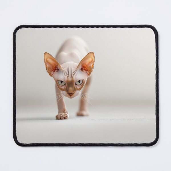 Item preview, Curious sphynx cat exploring indoors designed and sold by anytka.