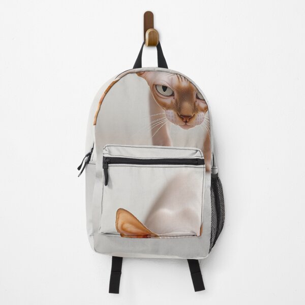 Item preview, Curious sphynx cat exploring indoors designed and sold by anytka.