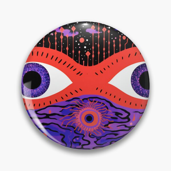 Item preview, Trippy and psychedelic artwork. Surreal illustration in vivid multicolors designed and sold by anytka.
