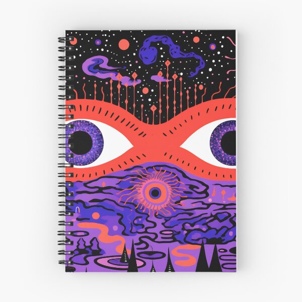Item preview, Trippy and psychedelic artwork. Surreal illustration in vivid multicolors designed and sold by anytka.
