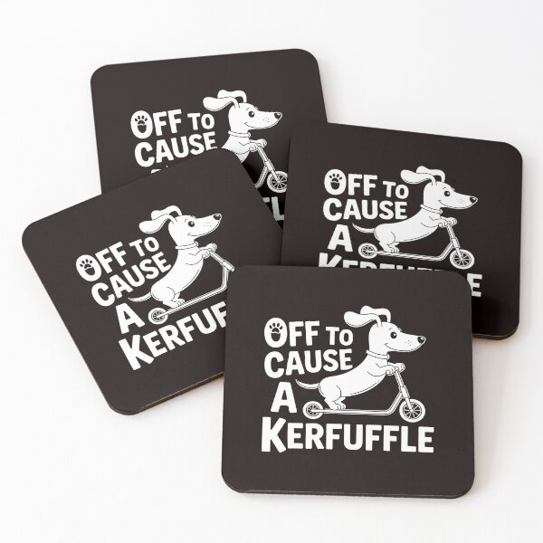 Item preview, Off To Cause a Kerfuffle Dachshund – Cute Dachshund Humor for Dog Lovers designed and sold by Redgiant87x.