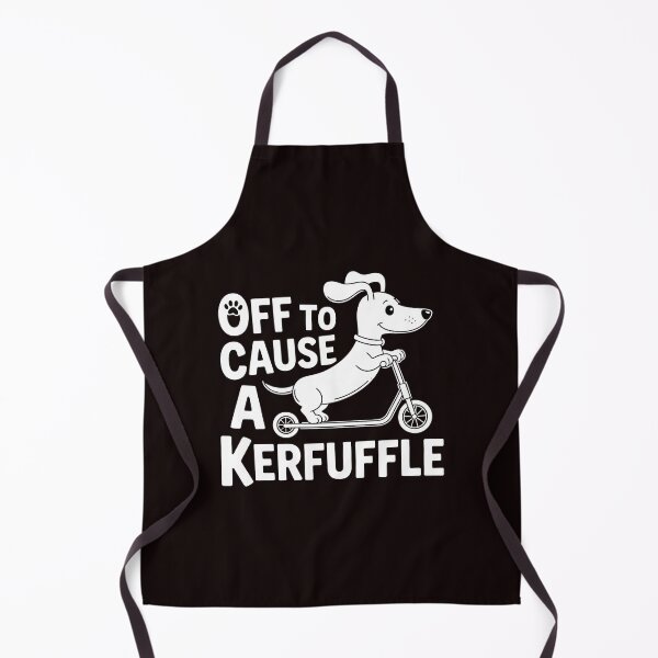 Item preview, Off To Cause a Kerfuffle Dachshund – Cute Dachshund Humor for Dog Lovers designed and sold by Redgiant87x.