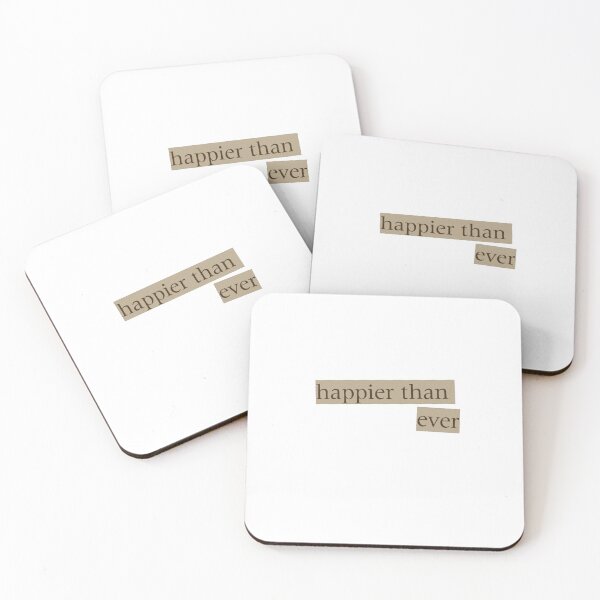 Item preview, Happier Than Ever designed and sold by Victoria Villa.