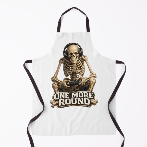 Item preview, Dead Serious Gamer – Skeleton Gaming Art designed and sold by PRfoxy.