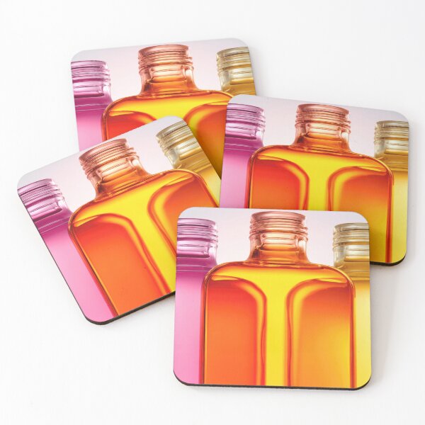 Item preview, Colorful glass bottles on display designed and sold by anytka.