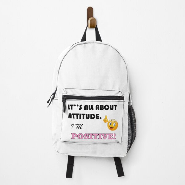 Item preview, It's All About Attitude - I'm Positive - Pink designed and sold by DFNJ.