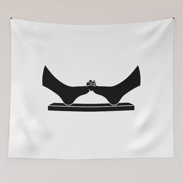 Item preview, Toe Wrestling Silhouette designed and sold by rbgart.