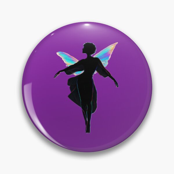 Item preview, Black Neon beautifull  girls dance whith wings   designed and sold by Kat's Design Hub.