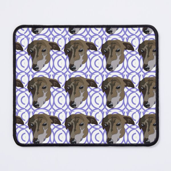 Item preview, Copy of Copy of Greyhound purple pattern designed and sold by LeahcarsArt.