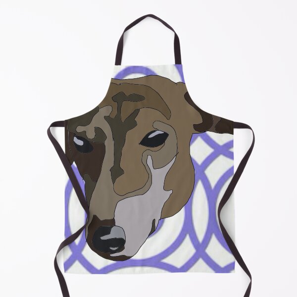 Item preview, Copy of Copy of Greyhound purple pattern designed and sold by LeahcarsArt.