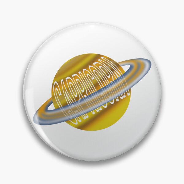 Item preview, Capricorn Ruling Planet designed and sold by Lix Flix Studios.
