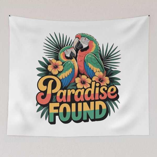 Item preview, Paradise Found Parrots designed and sold by J-CCreations.
