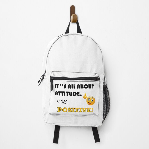 Item preview, It's All About Attitude - I'm Positive - Yellow designed and sold by DFNJ.