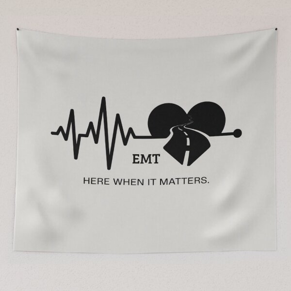 Item preview, Here When It Matters EMT Life designed and sold by FreeFromDefault.