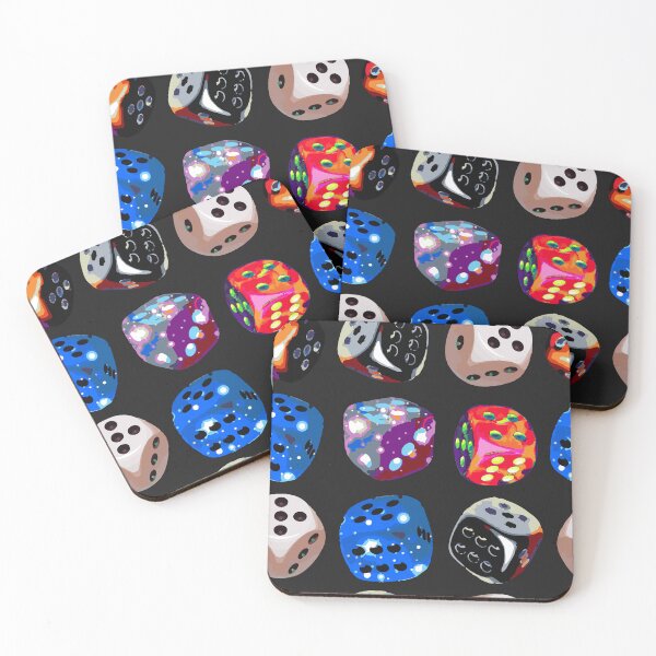 Item preview, Colorful Dice Pattern | Playing Dice Design designed and sold by ZorianArt.