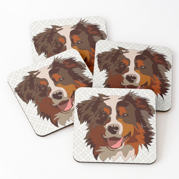 Item preview, Copy of Aussie shepherd winter pattern designed and sold by LeahcarsArt.