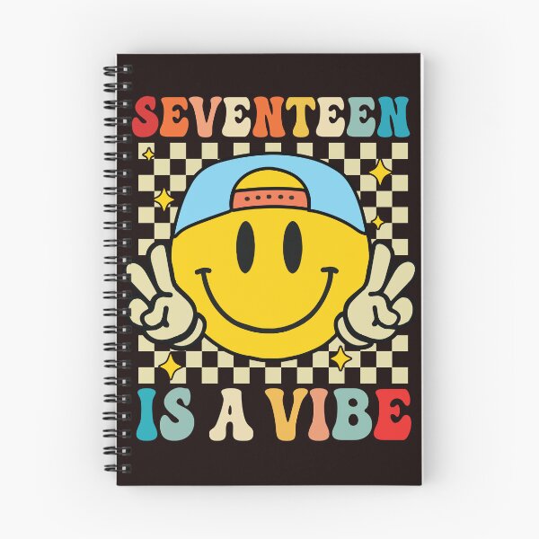 Item preview, Seventeen is a Vibe 17th Birthday Groovy Boys Girls 17 Years Old designed and sold by Night Forest.