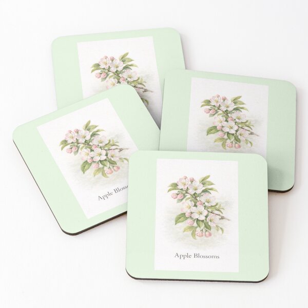 Item preview, Apple Blossoms designed and sold by Novel Works Studio.