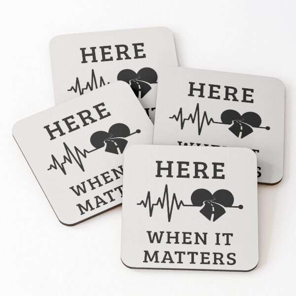 Item preview, Here When It Matters EMT Life designed and sold by FreeFromDefault.