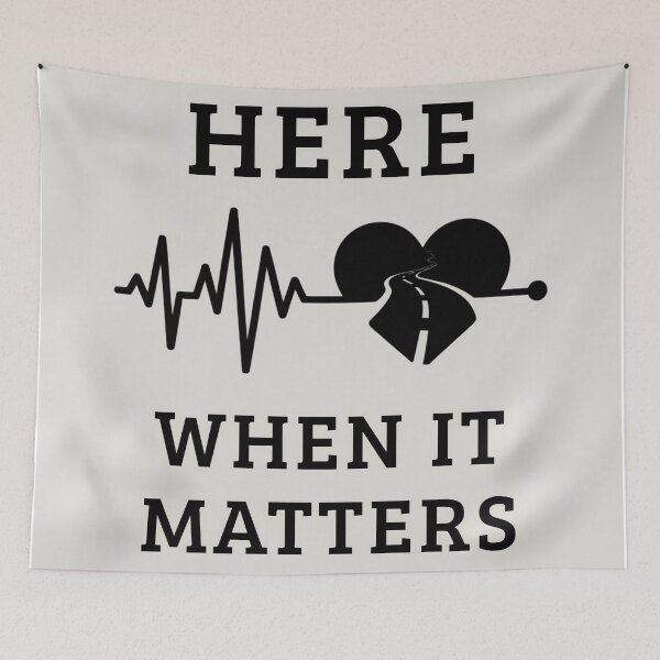 Item preview, Here When It Matters EMT Life designed and sold by FreeFromDefault.