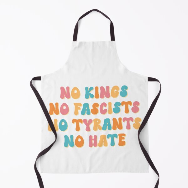 Item preview, No Kings No Fascists No Tyrants No Hate Resist Justice Freedom Equality designed and sold by Star3NowForMe.