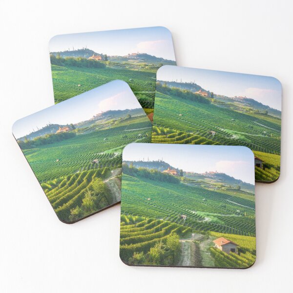 Item preview, Green Terraced Barolo Vineyards of the Langhe Wine Region designed and sold by Stefano Orazzini.