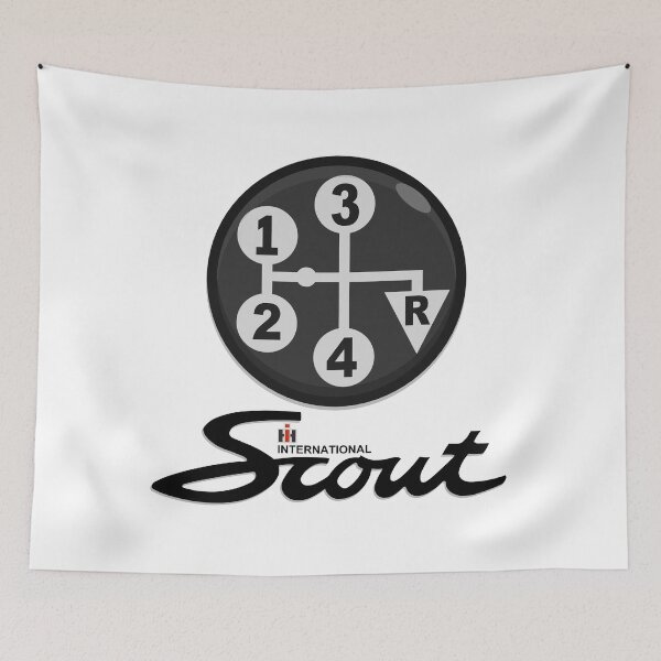 Item preview, International Harvested Shift Knob Scout designed and sold by TeesbyAharon.