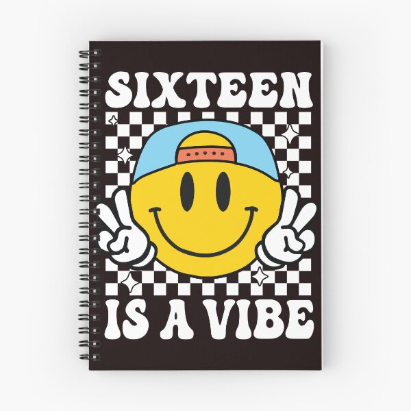 Item preview, Sixteen is a Vibe 16th Birthday Groovy Boys Girls 16 Years Old designed and sold by Night Forest.