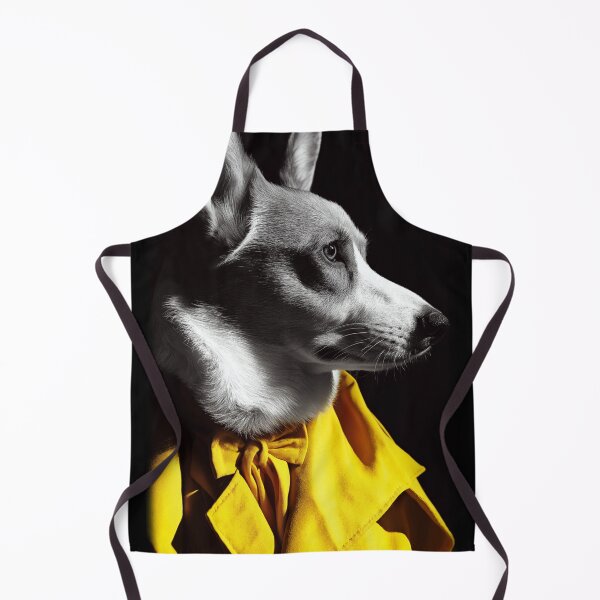 Artikelvorschau, Hund in Gelb – glamouröses Modeporträt entworfen und verkauft von KsaveraArt.