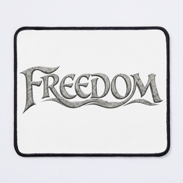 Item preview, Freedom – Celtic Wavy Typography | Minimal Irish-Inspired Design designed and sold by bazstees54.