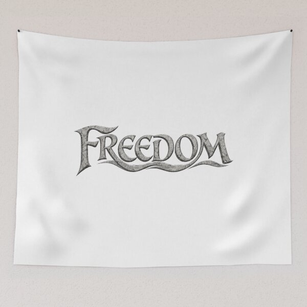 Item preview, Freedom – Celtic Wavy Typography | Minimal Irish-Inspired Design designed and sold by bazstees54.