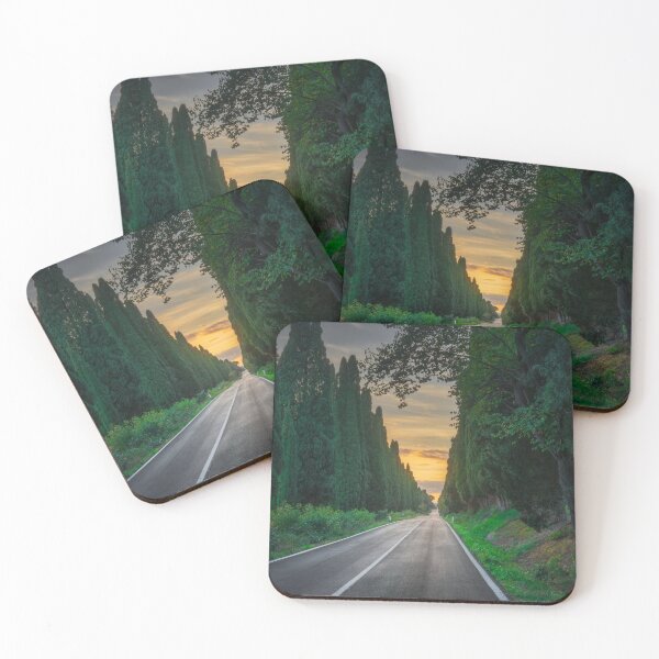 Item preview, Sunset Journey through the Historic Bolgheri Cypress Road designed and sold by Stefano Orazzini.