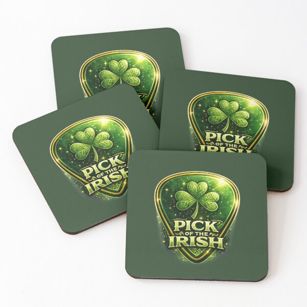 Item preview, Pick of the Irish – St. Patrick's Day Guitar Pick Pun designed and sold by PunchDrop.