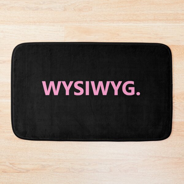 Item preview, WYSIWYG. - Pink on Black designed and sold by DFNJ.